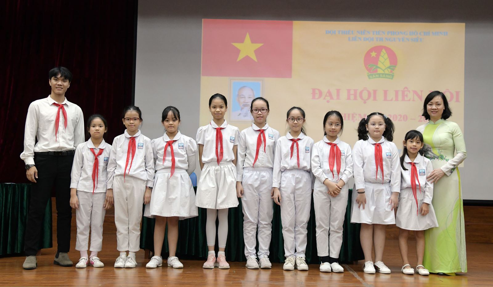 Tiểu học Nguyễn Siêu tổ chức thành công Đại hội Liên đội