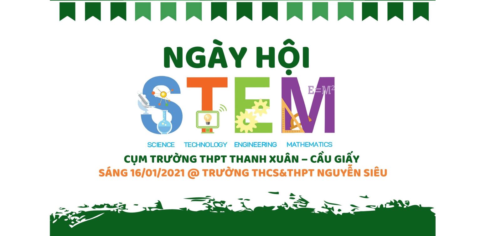 Chào đón Ngày hội STEM lớn tại Trường Nguyễn Siêu