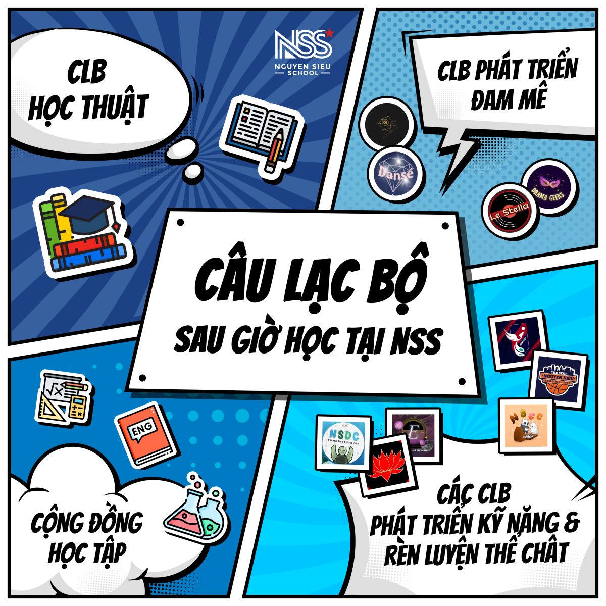 CLB SAU GIỜ HỌC - NỀN TẢNG RÈN LUYỆN THÀNH CÔNG DÂN TOÀN CẦU