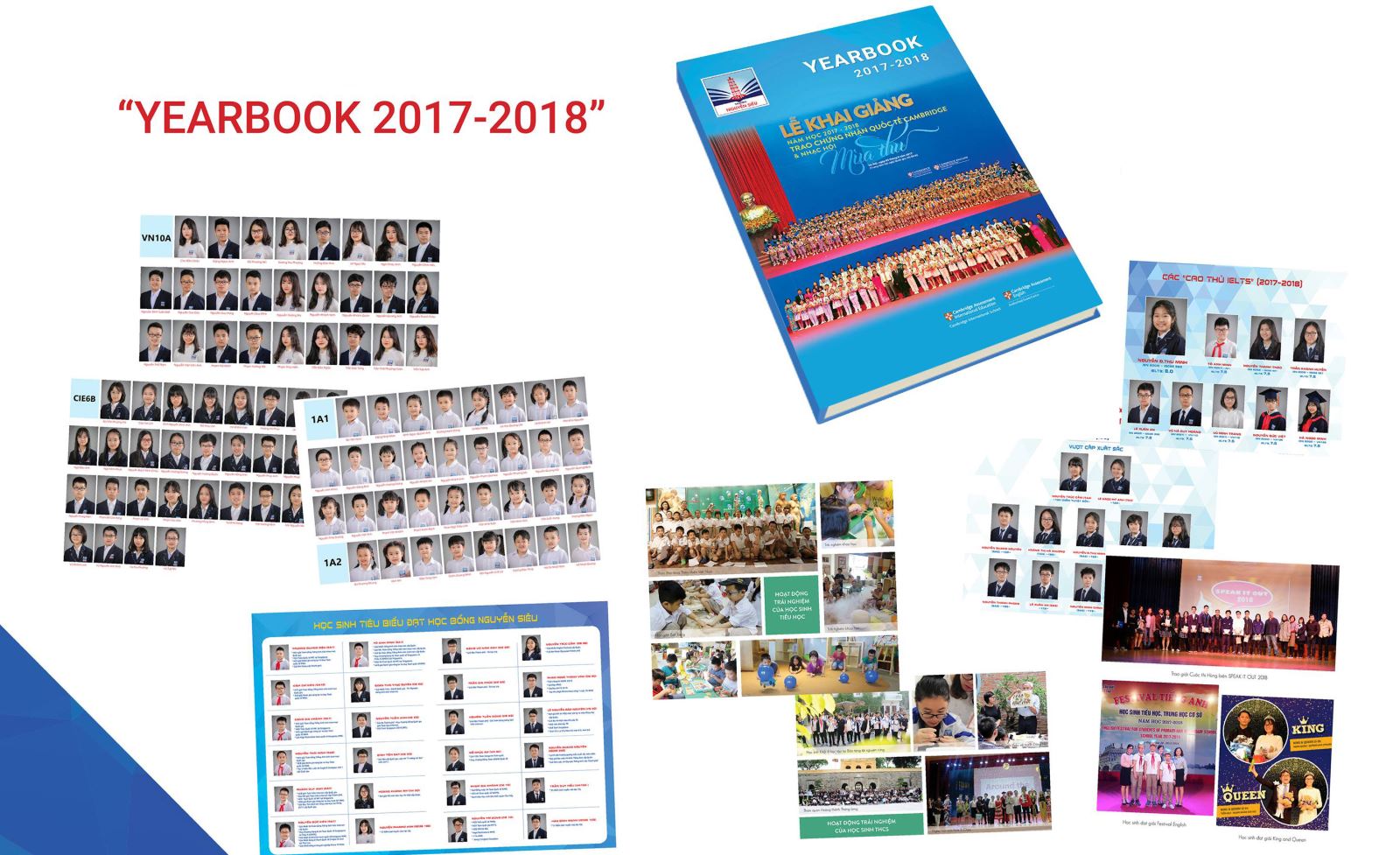 Đặt online Yearbook 2017-2018