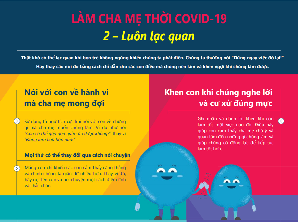 Làm cha mẹ thời Covid-19 - những chỉ dẫn chi tiết từ WHO