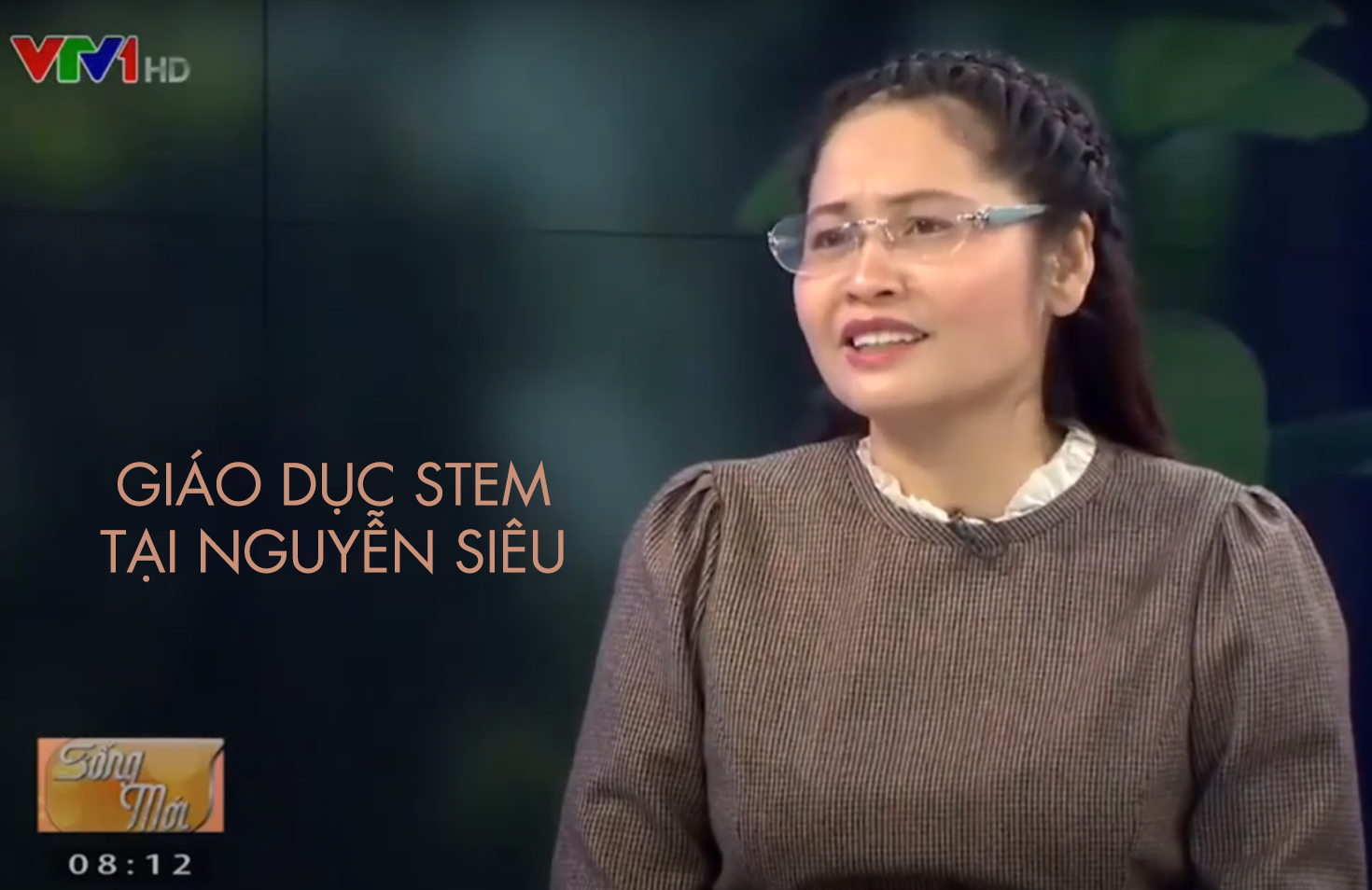 Hiệu trưởng Nguyễn Siêu nói về giáo dục STEM trên VTV1