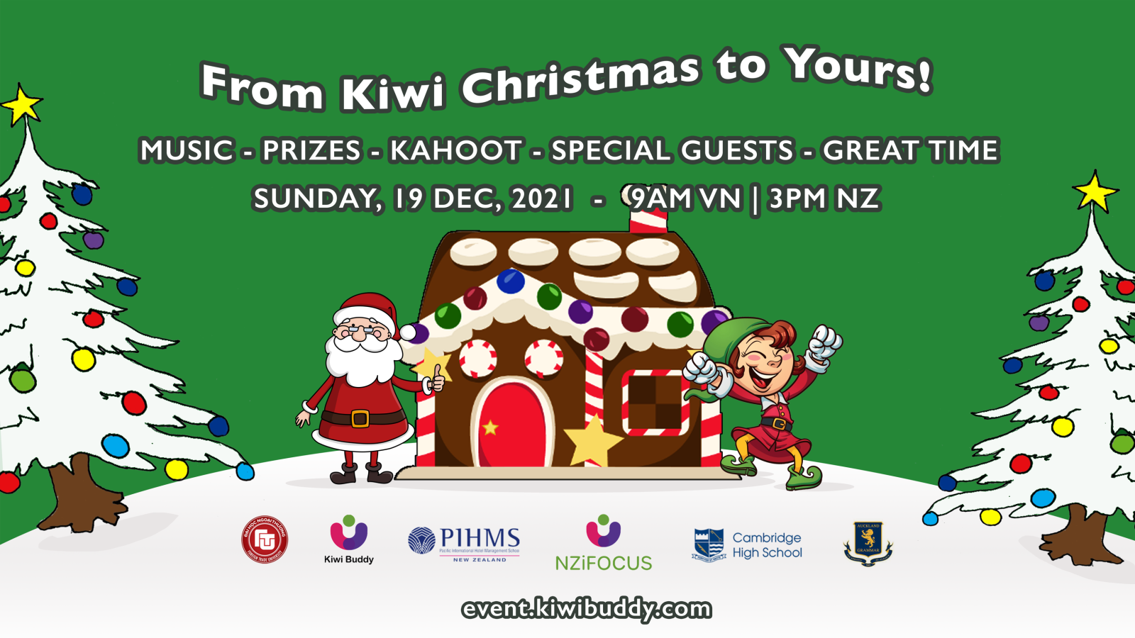 9h sáng Chủ nhật, hát cùng “Kiwi Buddy Event”