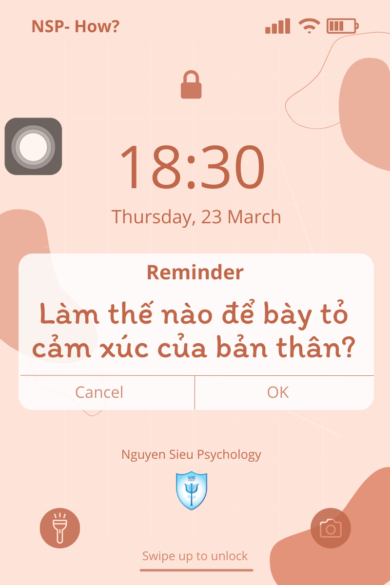 Làm thế nào để bày tỏ cảm xúc của bản thân?