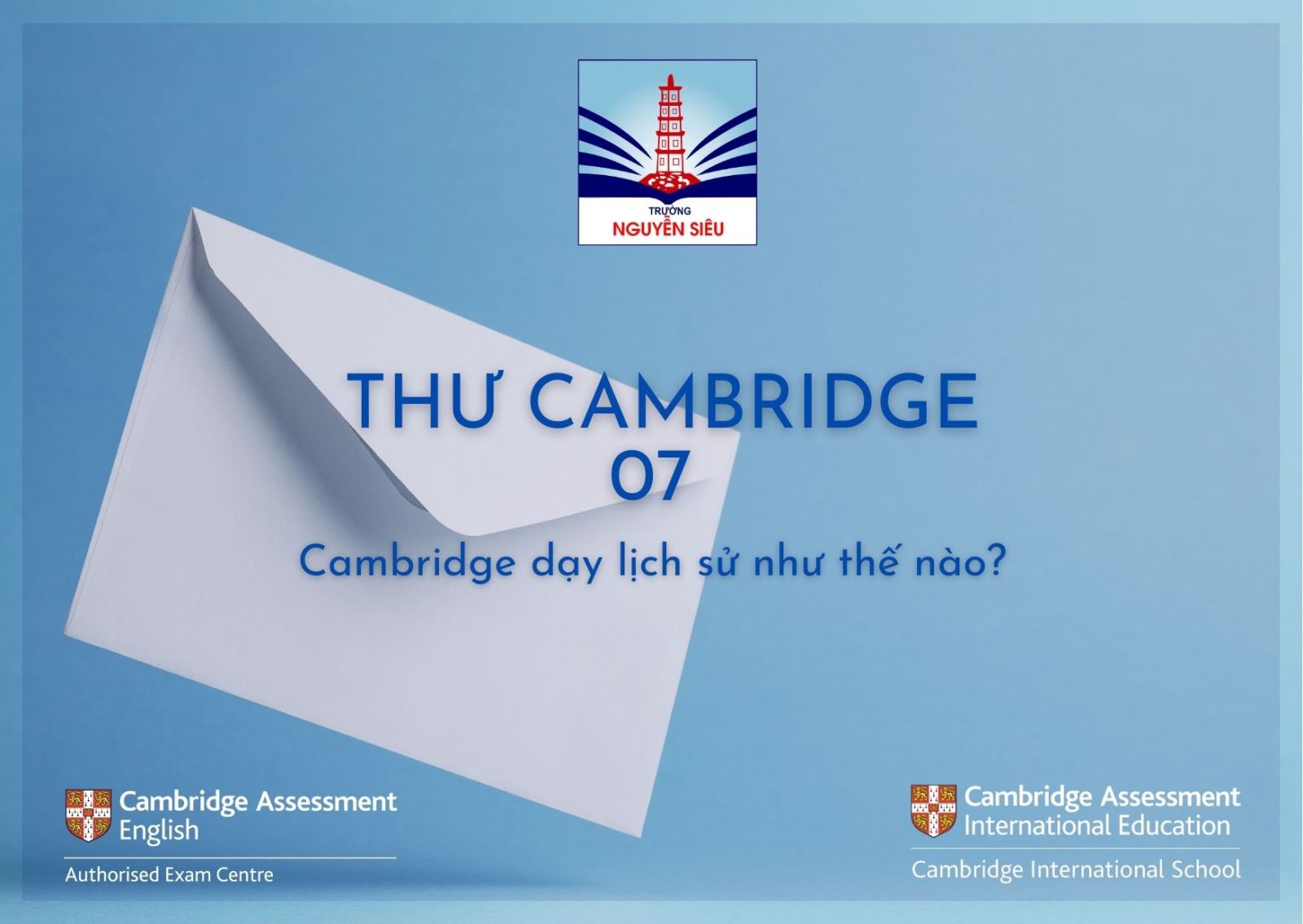 Cambridge dạy Lịch sử như thế nào?