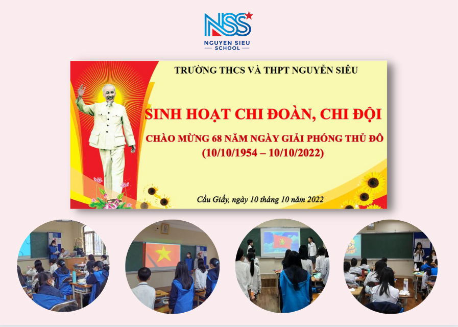 Sinh hoạt Chi Đoàn, Chi Đội tháng 10/2022