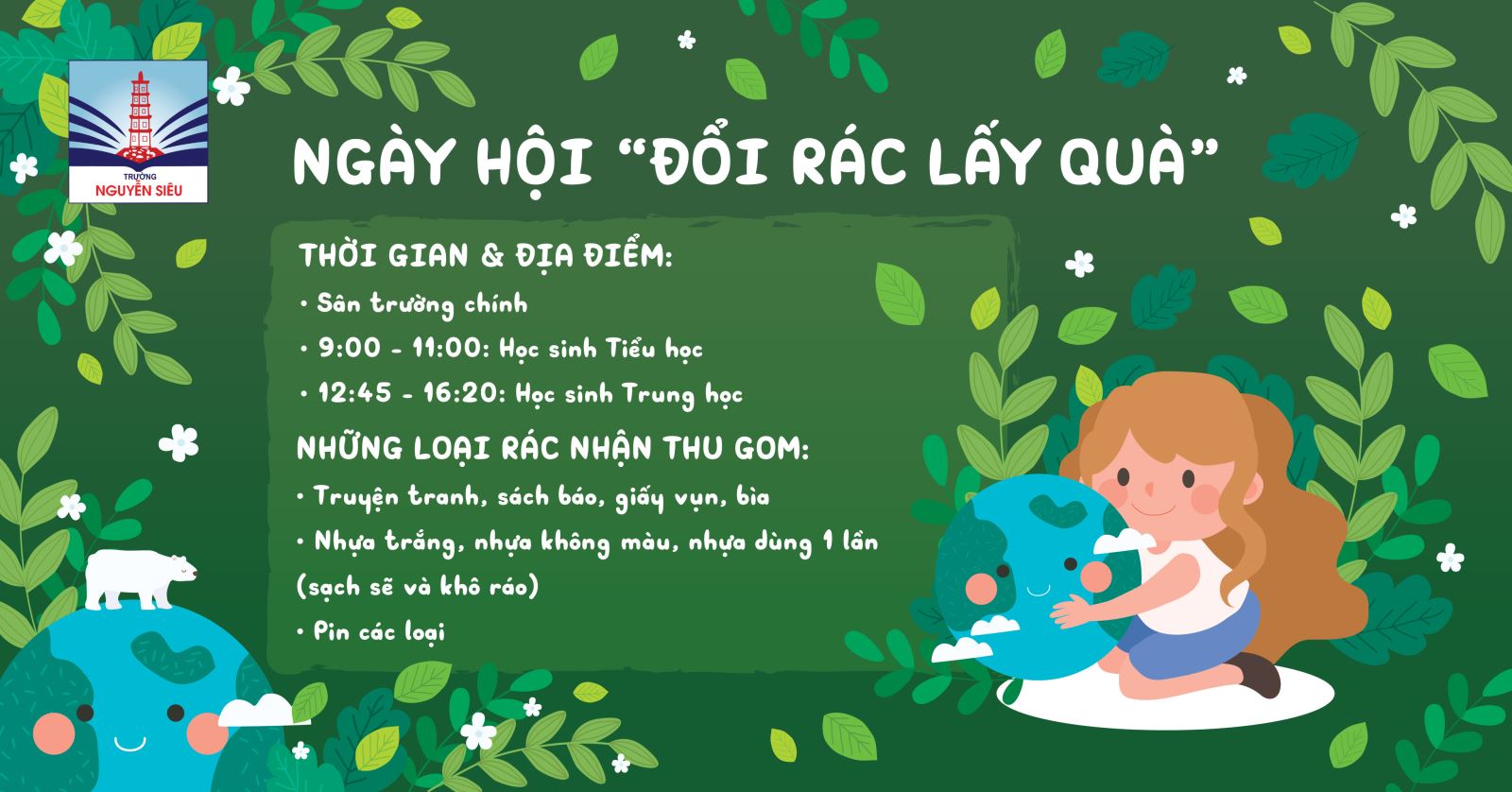 Ngày hội “Đổi rác lấy quà" lần thứ 3