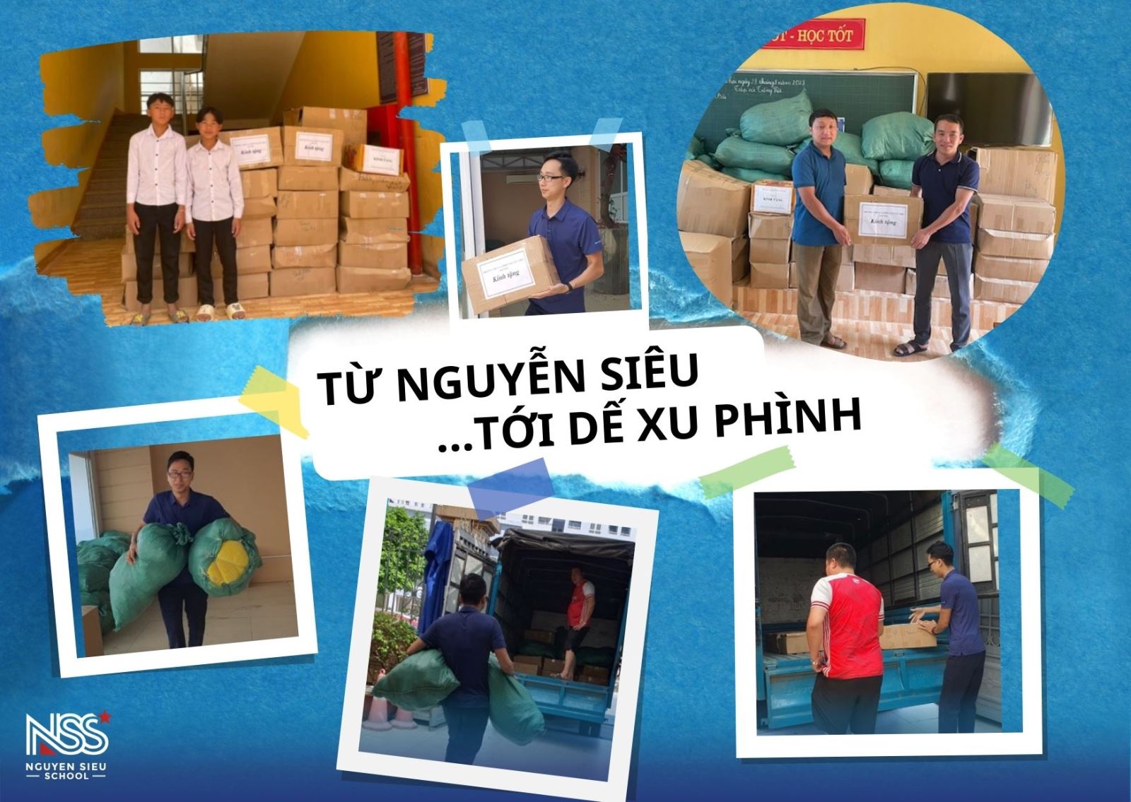 TRAO GỬI YÊU THƯƠNG TỚI DẾ XU PHÌNH