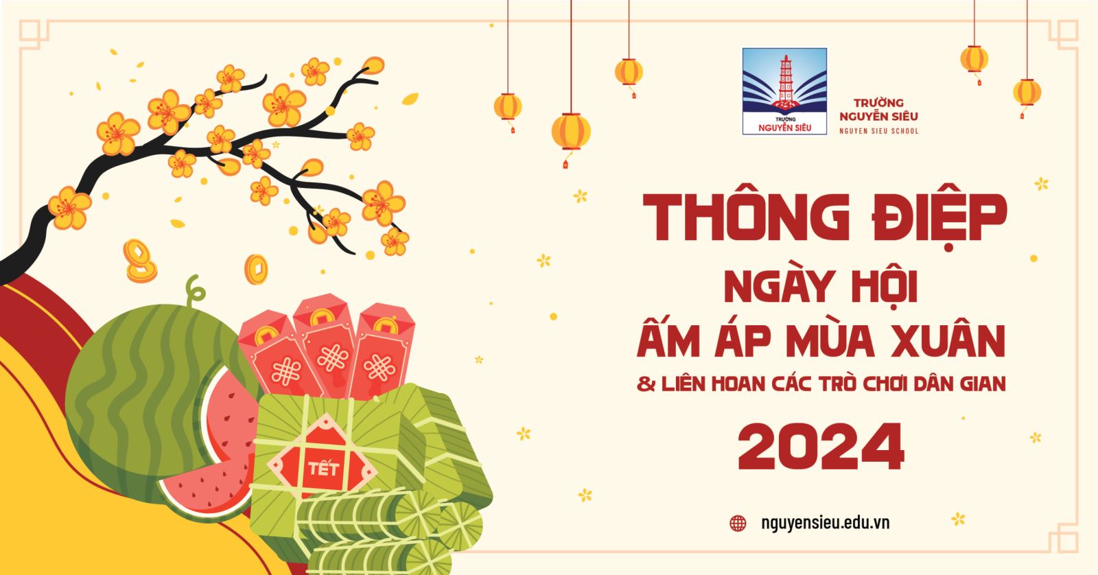 THÔNG ĐIỆP NGÀY HỘI ẤM ÁP MÙA XUÂN 2024