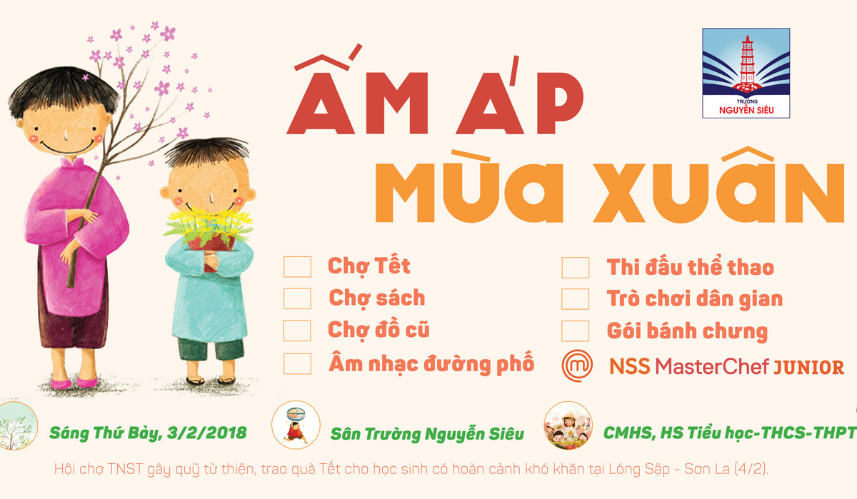 Hào hứng đón chờ Hội chợ Tết của chúng mình