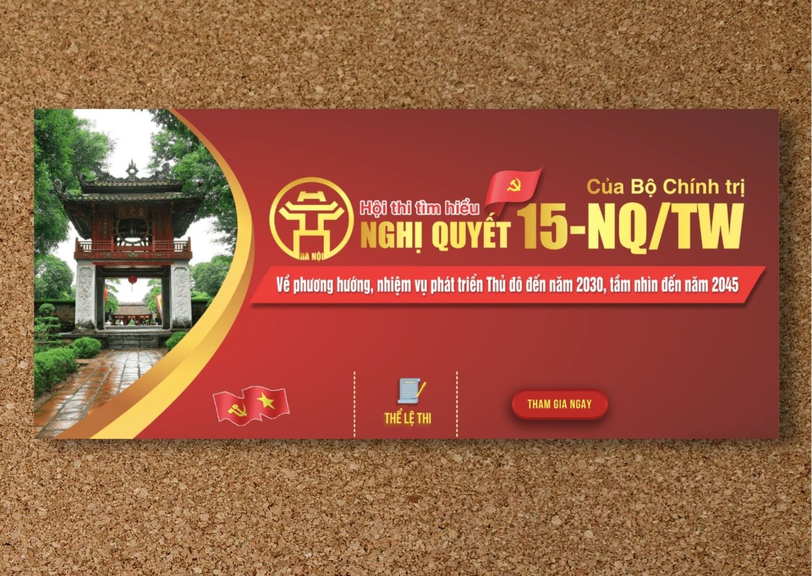 Phát động Hội thi tìm hiểu Nghị quyết 15-NQ/TW