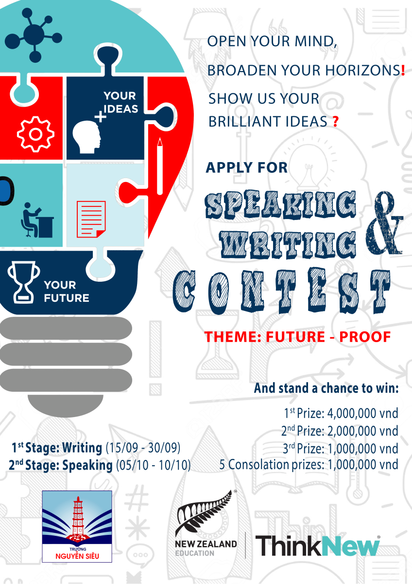 “FUTURE-PROOF” WRITING AND SPEAKING COMPETITION