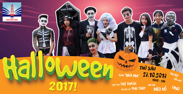 27/10: Lễ hội Halloween 2017