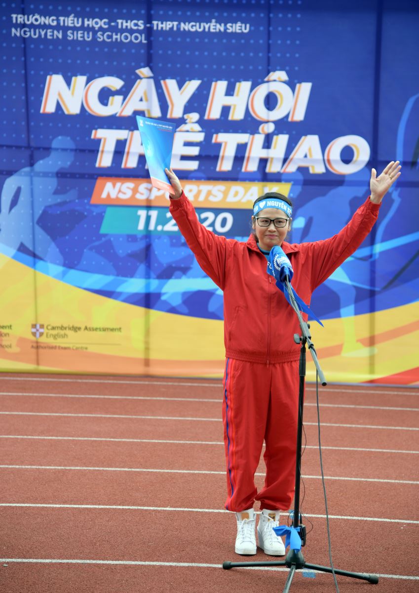 Nguyễn Siêu School (Hanoi, Vietnam) - Ngày hội Thể thao 2020: Cháy hết mình  - ngọn lửa Nguyễn Siêu