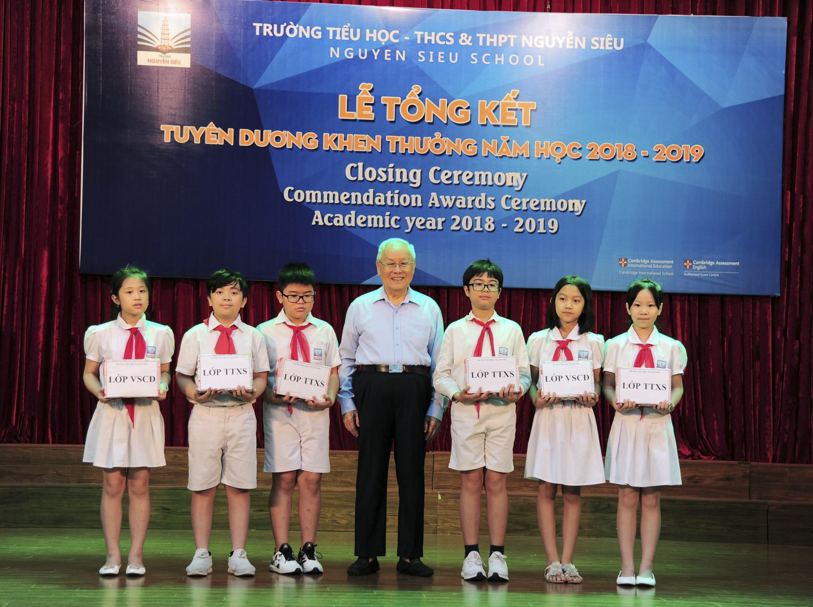 Lễ tổng kết năm học 2018-2019 của trường Tiểu học Nguyễn Siêu