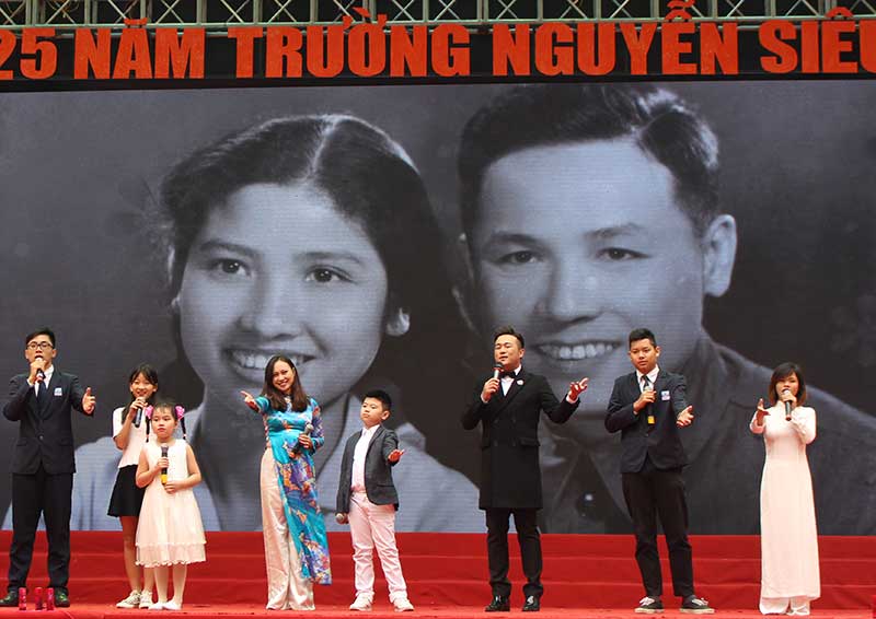 Lễ Kỷ niệm 25 năm Trường Nguyễn Siêu trên VOV1